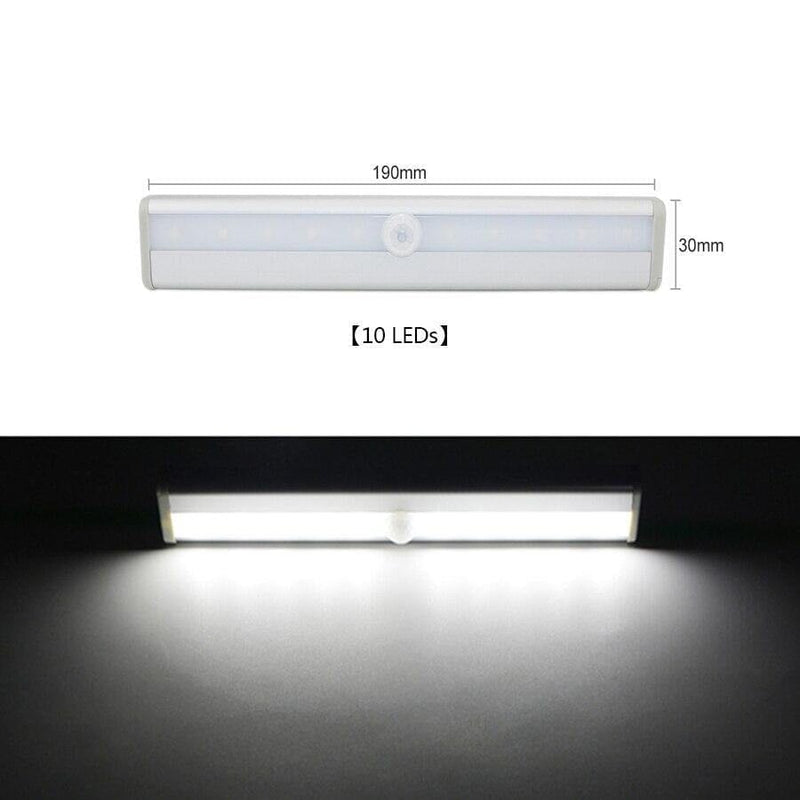 Led Inteligente com Sensor de Movimento FQ LED Led Inteligente com Sensor Aliexpress 10 Led Branca 